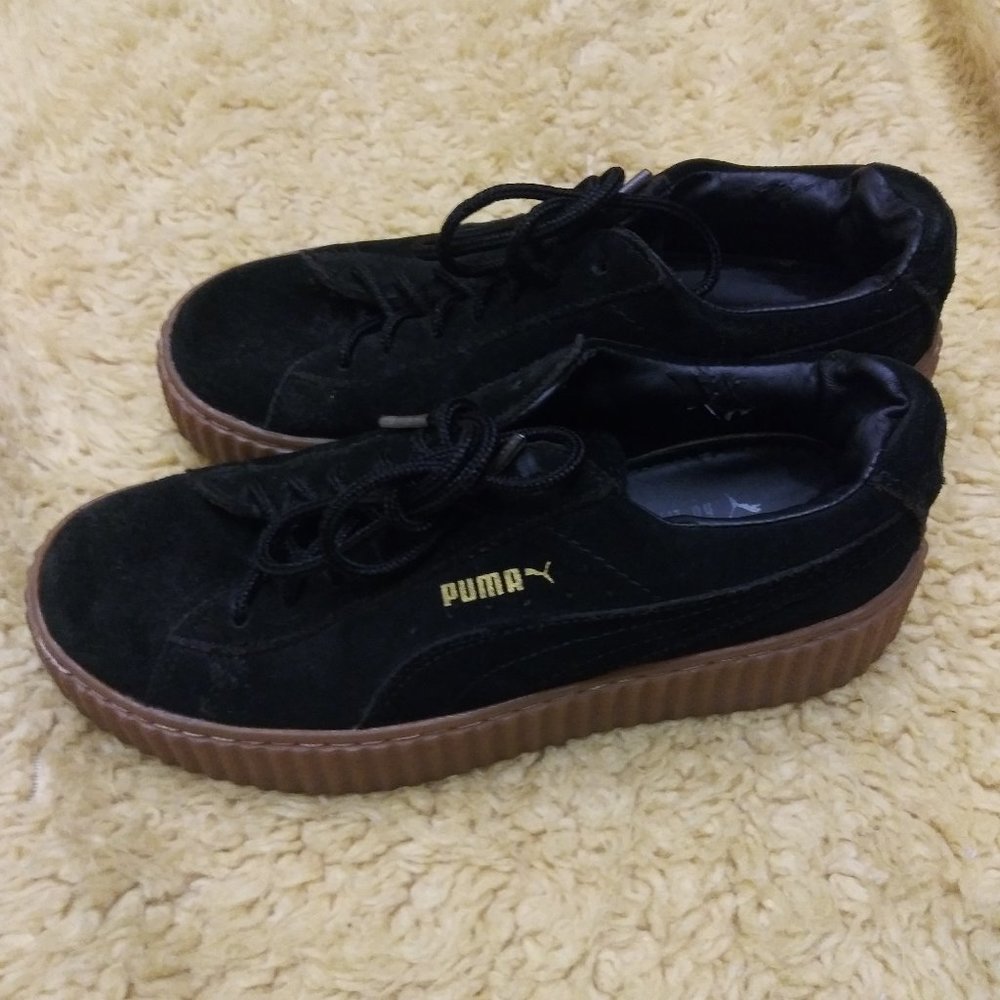 FENTY SUEDE PLATFORMS